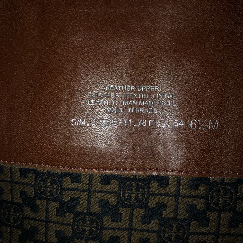 Tory Burch Derby Riding Boots 6.5